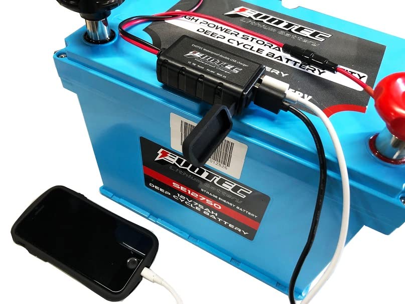 Amazon.co.jp: USB充電器 9V〜48Vまで対応 鉛バッテリーからリチウム